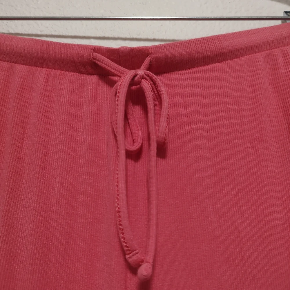 Auden Pink Tank Top & Tie Waist Shorts Lace Accent Sleep Lounge Set Size 3X - Picture 13 of 15